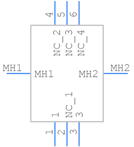 A7BRS-T1040Z - Murata Electronics - PCB symbol