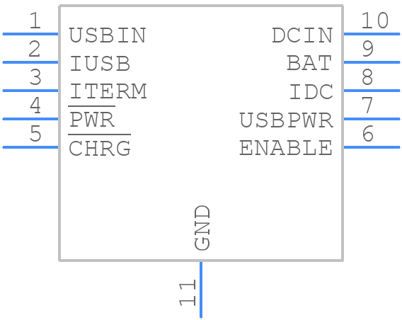 LTC4075HVXEDD#PBF - Analog Devices - PCB symbol