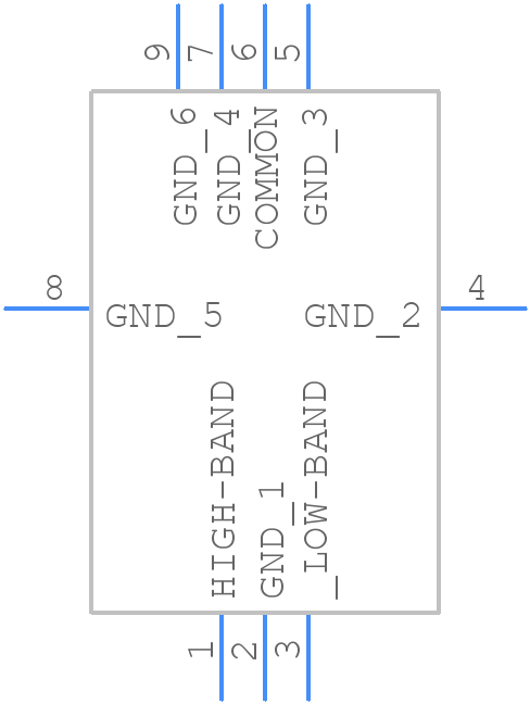 DPX252500DT-5217A1 - TDK - PCB symbol