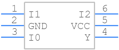 NC7SZ57P6X - onsemi - PCB symbol