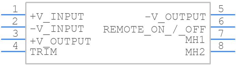 ECLB75W-24S05 - Cincon - PCB symbol