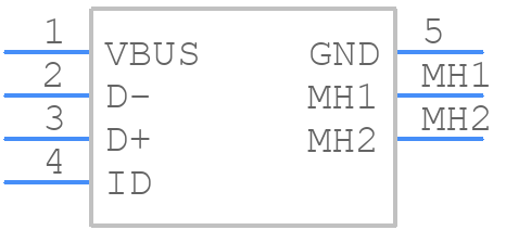 548190519 - Molex - PCB symbol