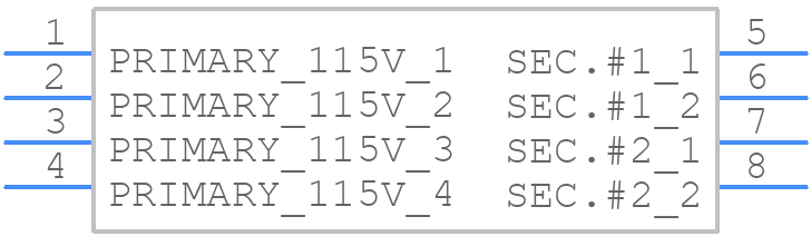 162H48 - Hammond Manufacturing - PCB symbol