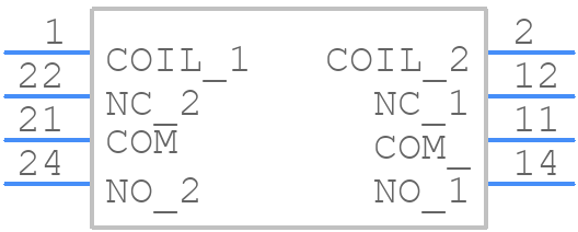 RT314005F - TE Connectivity - PCB symbol