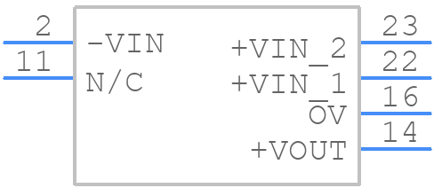 NCM6S0505C - Murata Electronics - PCB symbol