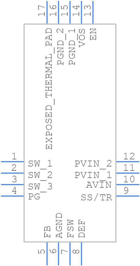 TLV62130ARGTR - Texas Instruments - PCB symbol