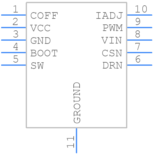 TPS92515QDGQRQ1 - Texas Instruments - PCB symbol