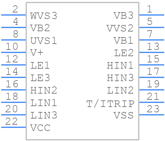 IRAMS10UP60A - Infineon - PCB symbol