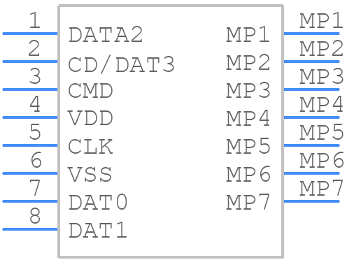 503182-1832 - Molex - PCB symbol
