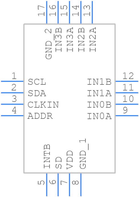 FDC2214QRGHTQ1 - Texas Instruments - PCB symbol