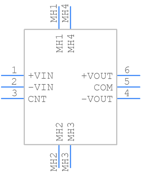 SPD3-24-1515 - PowerPlaZa - PCB symbol
