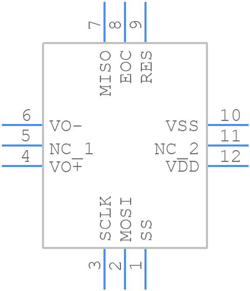 MPRLS0015PG0000SA - Honeywell - PCB symbol