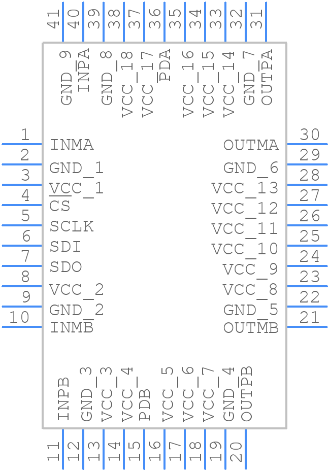 LMH2832IRHAT - Texas Instruments - PCB symbol