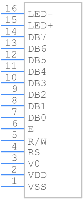 MC20803A6W-GPTLY - MIDAS - PCB symbol