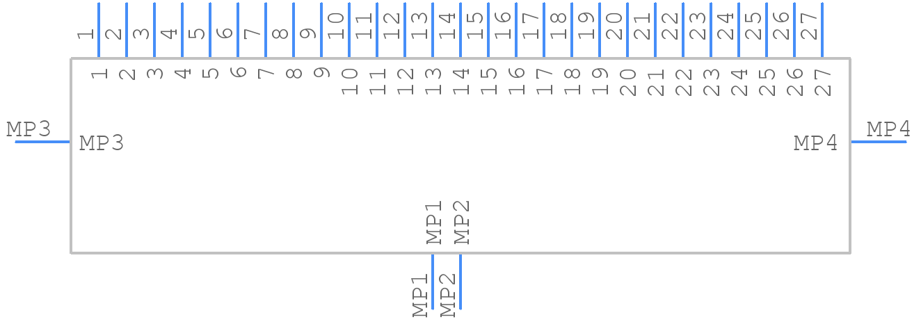 0524372771 - Molex - PCB symbol