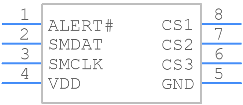 CAP1203-1-SN - Microchip - PCB symbol