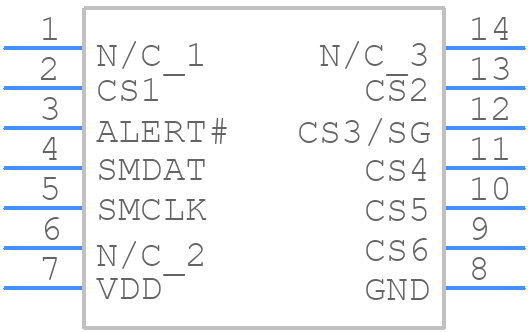 CAP1296-1-SL - Microchip - PCB symbol