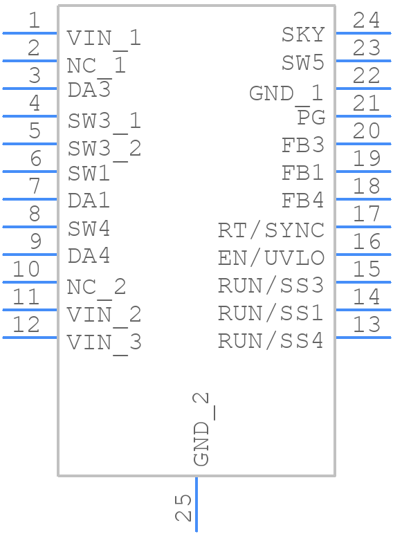 LT3514IFE#PBF - Analog Devices - PCB symbol