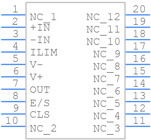 OPA561PWP/2KG4 - Texas Instruments - PCB symbol