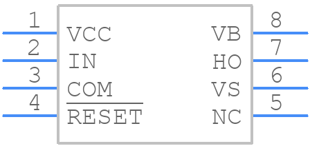 FAN7083MX_GF085 - onsemi - PCB symbol