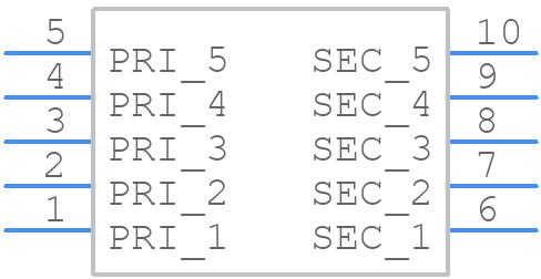 NA5889-ALD - COILCRAFT - PCB symbol