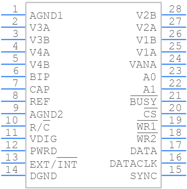 AD974BRS-RL7 - Analog Devices - PCB symbol