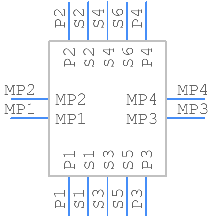 505476-1010 - Molex - PCB symbol