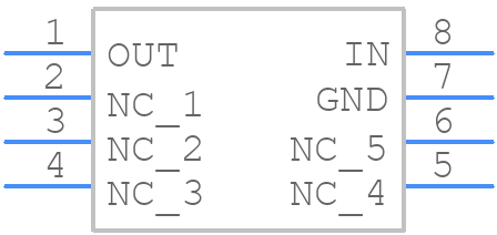 LM2936QMM-5.0/NOPB - Texas Instruments - PCB symbol