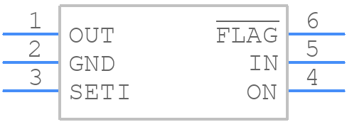 MAX4995CAUT+T - Analog Devices - PCB symbol