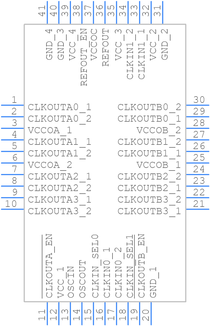 LMK00338RTAT - Texas Instruments - PCB symbol