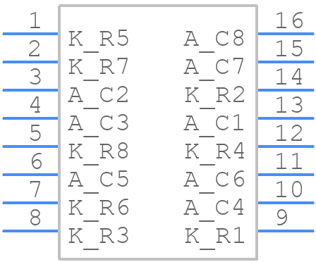 TA23-11EWA - Kingbright - PCB symbol