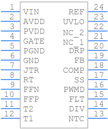 AT9932TS-G - Microchip - PCB symbol