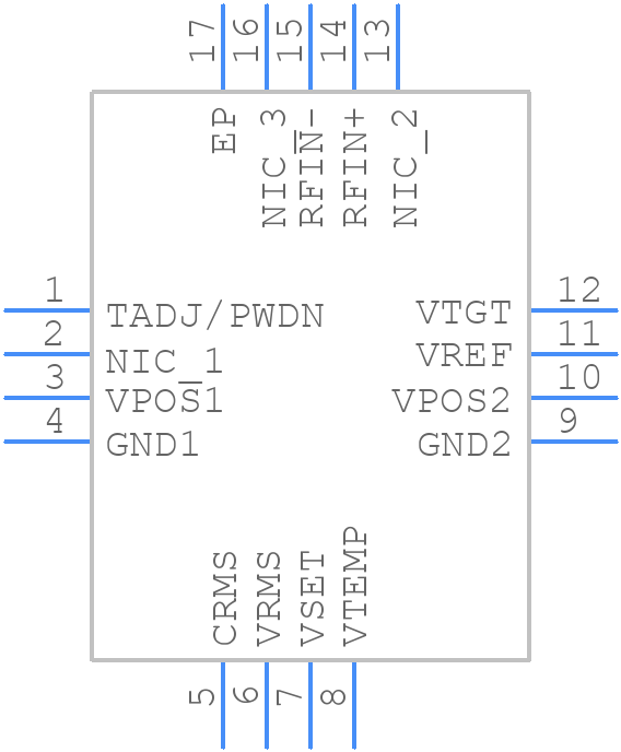 ADL5906ACPZN-R7 - Analog Devices - PCB symbol
