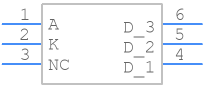 PVT412APBF - Infineon - PCB symbol