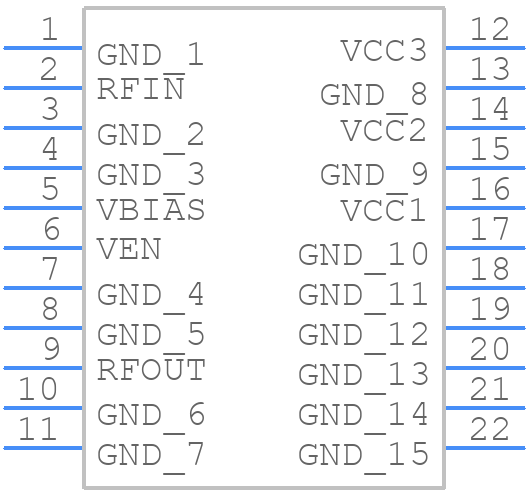 QPA9903TR13 - Qorvo - PCB symbol
