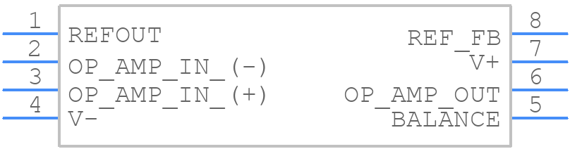 LT1635CS8 - Analog Devices - PCB symbol