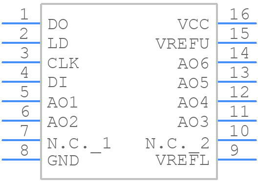 R2A20166SA#W5 - Renesas Electronics - PCB symbol