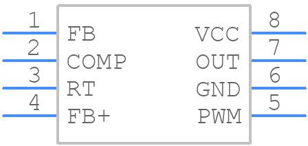 R2A20135SP#W5 - Renesas Electronics - PCB symbol