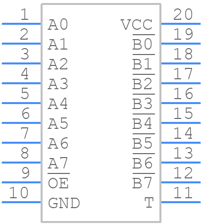 5962-8757702RA - Renesas Electronics - PCB symbol