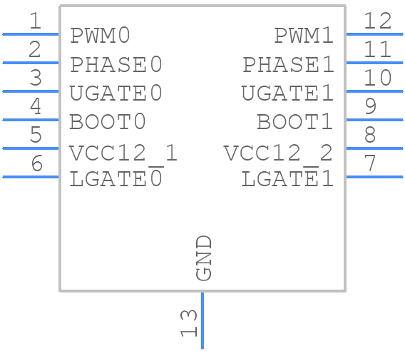 RAA220002GNP#HA0 - Renesas Electronics - PCB symbol