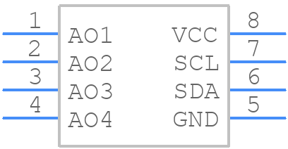 R2A20154SP#W5 - Renesas Electronics - PCB symbol