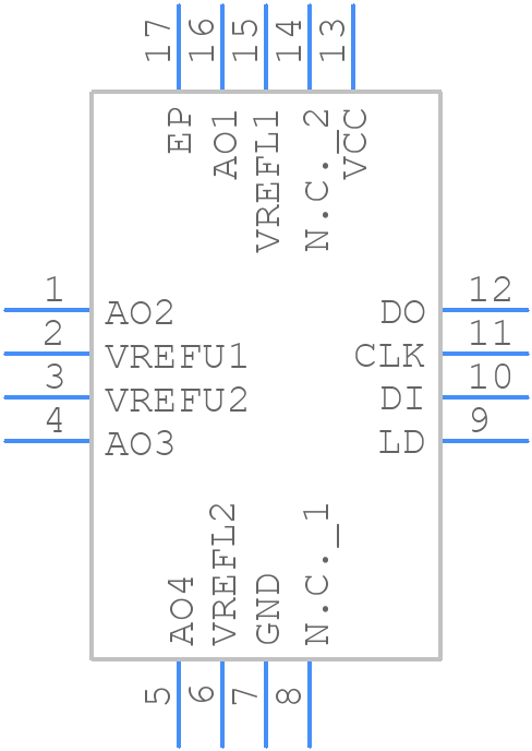 R2A20164NP#W5 - Renesas Electronics - PCB symbol