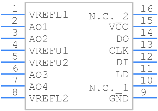 R2A20164SA#W5 - Renesas Electronics - PCB symbol