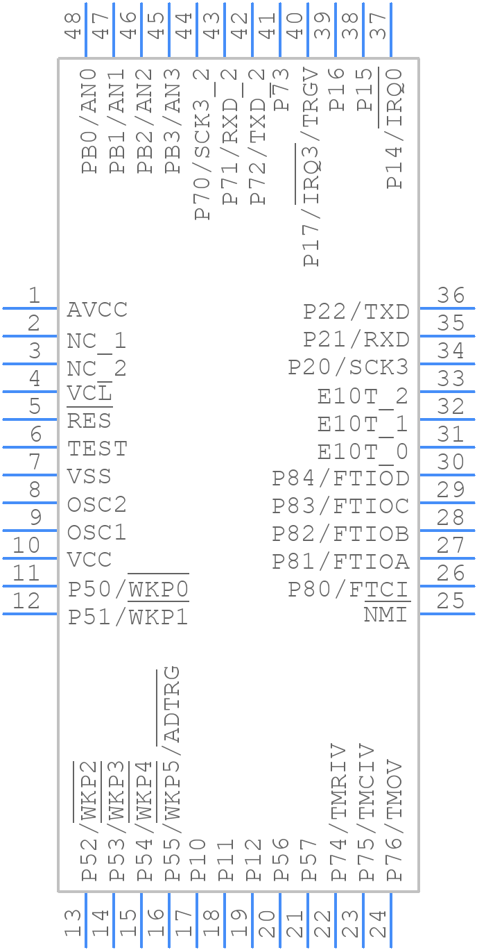 DF36014FYJV - Renesas Electronics - PCB symbol