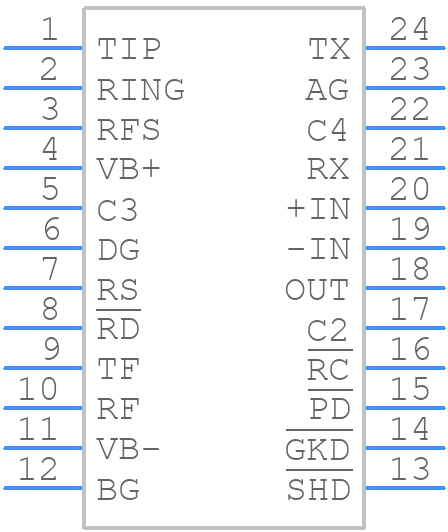 HC9P5504B-5ZX96 - Renesas Electronics - PCB symbol