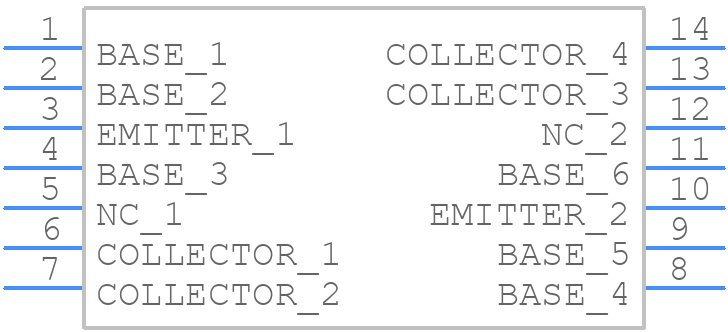 HFA3102BZ96 - Renesas Electronics - PCB symbol