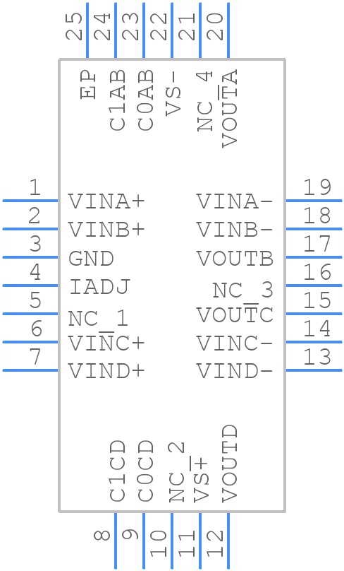 ISL1533AIRZ-T13 - Renesas Electronics - PCB symbol