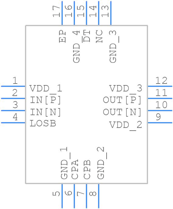 ISL36111DRZ-TS - Renesas Electronics - PCB symbol