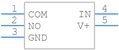 ISL43110IHZ-T - Renesas Electronics - PCB symbol