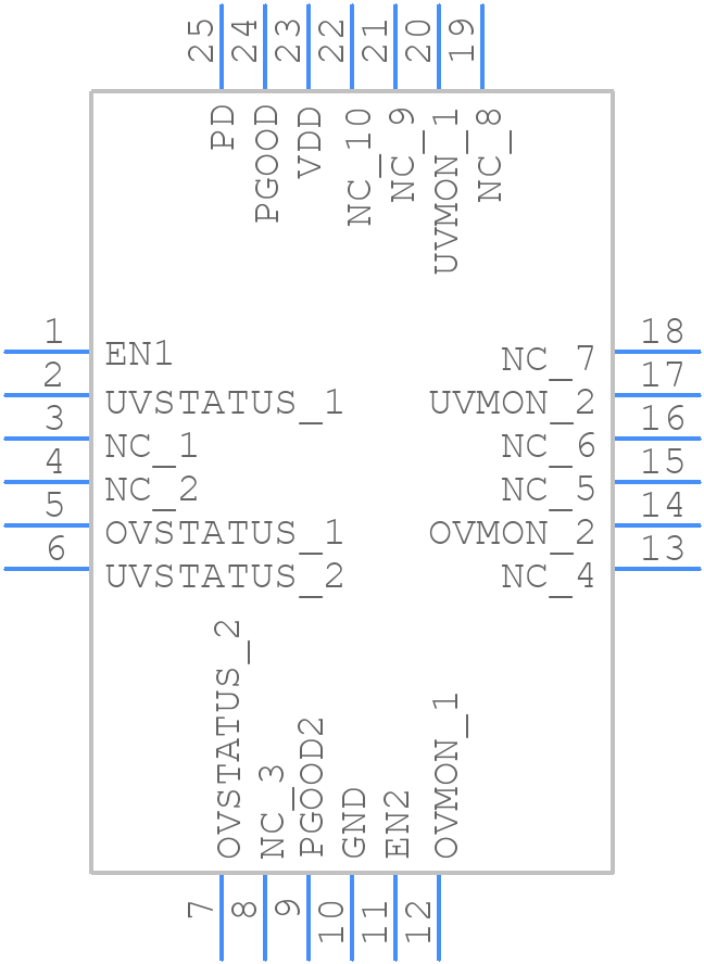 ISL6132IRZA - Renesas Electronics - PCB symbol